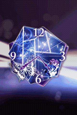 【免費個人化App】Glass Rose　ClockWidget-APP點子