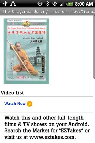 Shaolin Kung Fu: Fire Cudgel