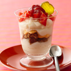 Bonus Market-Find Recipe: Cheeseburger Mashed Potato Parfaits