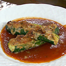 Provencal-Style Stuffed Zucchini