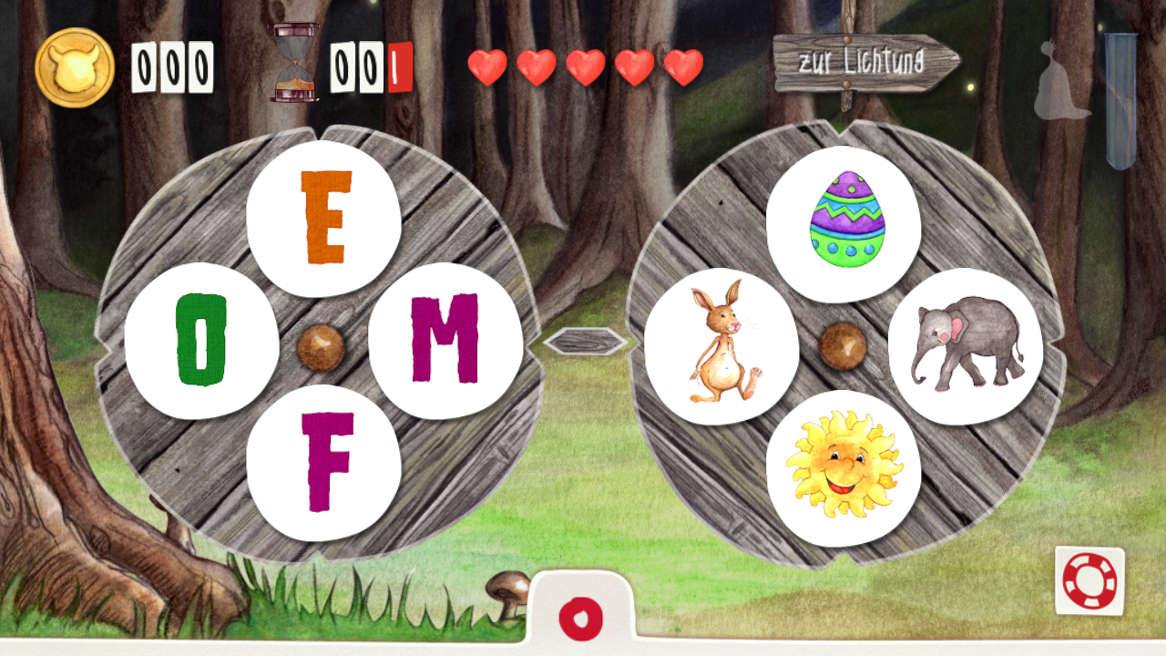 Android application Monster ABC - Learning with the little Monsters screenshort