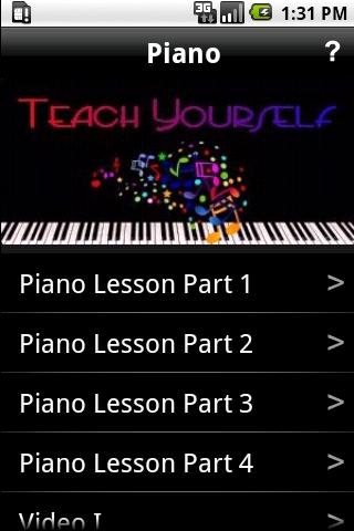 Teach Yourself Piano