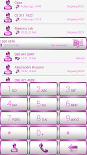 How to get Dialer Frame Pink White Skin patch 1.0 apk for bluestacks