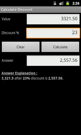 Percent Calculator + AdFree