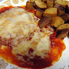 No Fry Eggplant Parm
