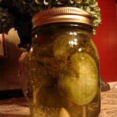 Dilled Green Tomatoes