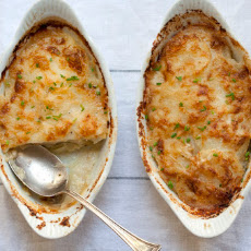 Potato Gratin with Green Chile