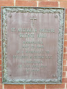 Science Hall Dedication Plaque