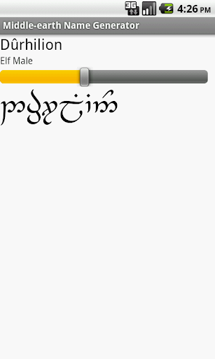 【免費休閒App】Middle-earth Name Generator-APP點子