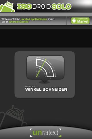 IsoDroid Winkelschneiden