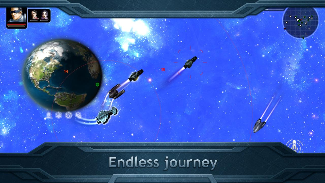 Android application Plancon: Space Conflict screenshort