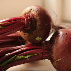 Beet and Ginger Soup with Cucumber
