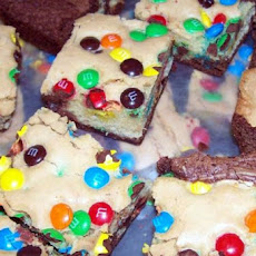 Double-Decker Confetti Brownies