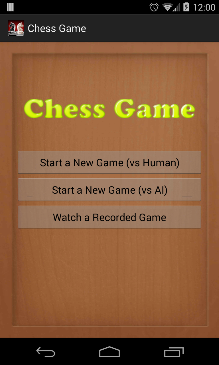 Android application Chess Game Free for Android screenshort