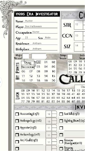 How to get Call of Cthulhu Sheet 7th Ed. 1.0.0 unlimited apk for bluestacks