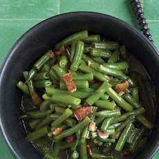 Stewed Green Beans with Bacon