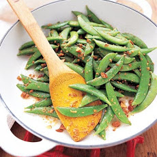 Sugar Snap Peas with Toasted Almonds