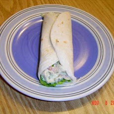 Chicken Avocado Bacon Wrap