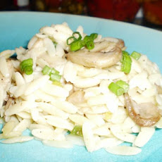 Orzo With Mushrooms