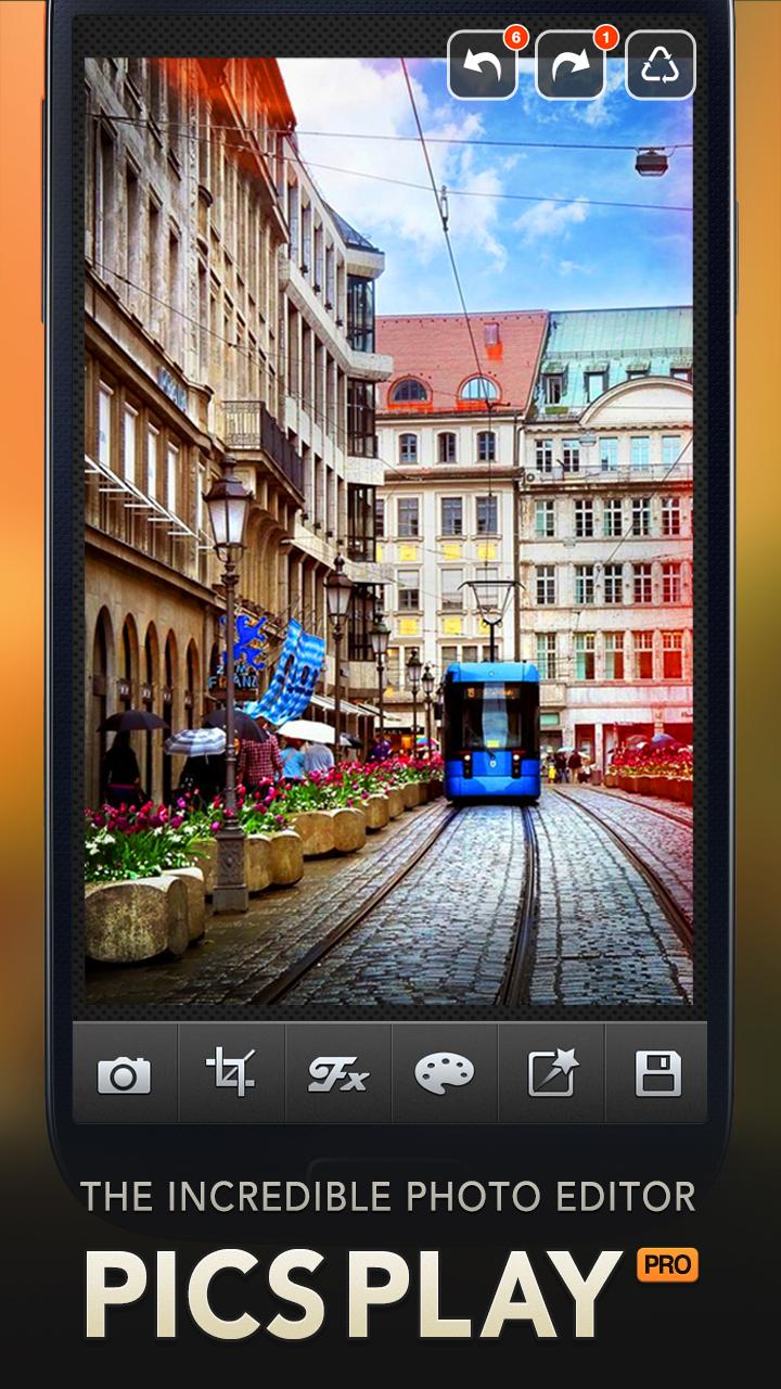 Android application PicsPlay Pro screenshort