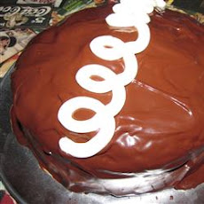Giant Ding Dong Cake