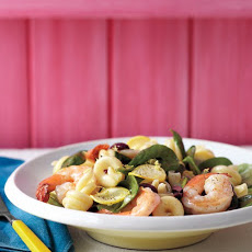 Summer Pasta Salad with Shrimp