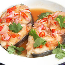 Thai-Style Sweet and Sour Steamed Fish