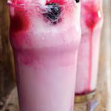 Blackberry Ice Cream Sodas