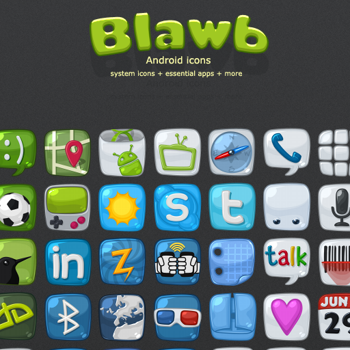 blawb LauncherPro Theme 個人化 App LOGO-APP開箱王