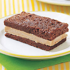 Mocha Brownie Ice Cream Sandwiches