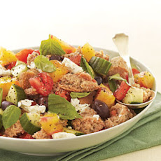 Whole Wheat Mediterranean Panzanella