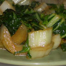 Bok Choy with Soy Sauce and Butter