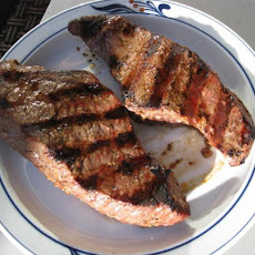 Grilled Elk Steaks