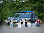 Dino Selling his Wares 5th July 2008