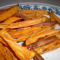 Unfried Sweet Potato Fries