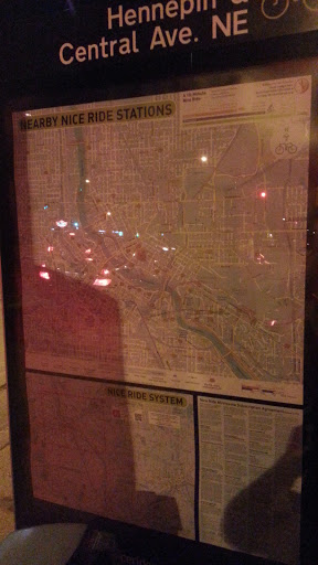 Hennepin And Central Ave Map