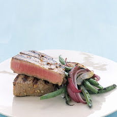 Grilled Tuna Steaks with Japanese Marinade