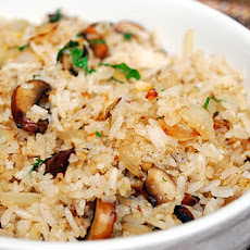 Mushroom Rice Pilaf