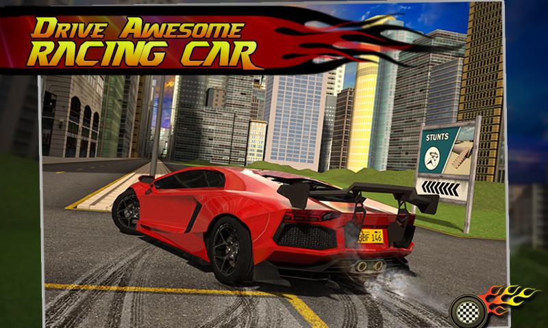 Android application Furious Car Driver 3D screenshort