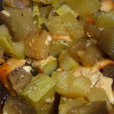 Eggplant (Aubergine) Casserole -- Perfect for Passover