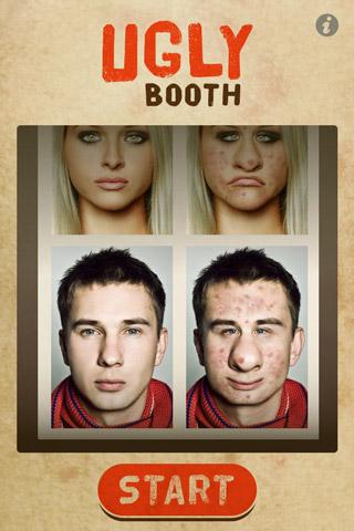 Android application UglyBooth screenshort