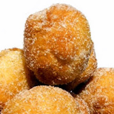 Golden Buttermilk Puff Doughnuts