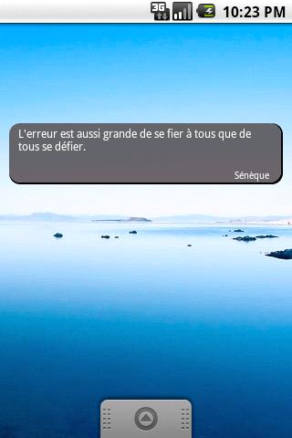 La citation du jour