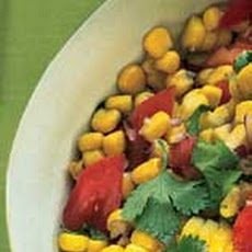 Sweet Corn and Tomato Salad with Fresh Cilantro