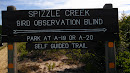 Spizzle Creek Bird Observation Blind