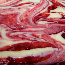 Cherry Swirled Cheesecake