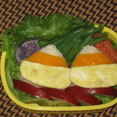 Candy Corn Onigiri (Rice Balls)
