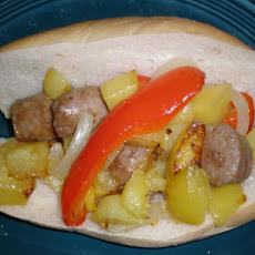 Boston Sausage Grinder (Or Submarine Sandwich)