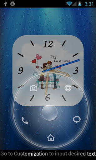 Anytouch Clock Free Theme