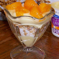 Orange Crunch Yogurt